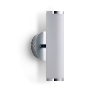 Herstal Vertigo Duo Seinävalaisin Valkoinen