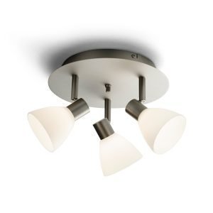 Herstal Wic Trio Spot Led Kattovalaisin Satin / Valkoinen