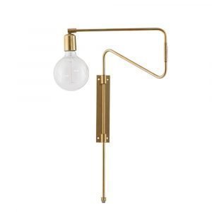 House Doctor Swing Seinävalaisin Messinki 35 Cm