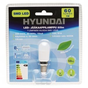 Hyundai Led Jääkaappilamppu 1w E14 60lm