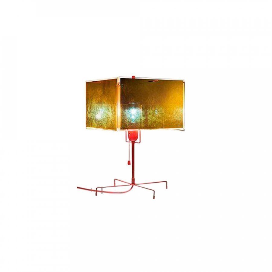 Ingo Maurer 24 Karat Blau T. Pöytävalaisin