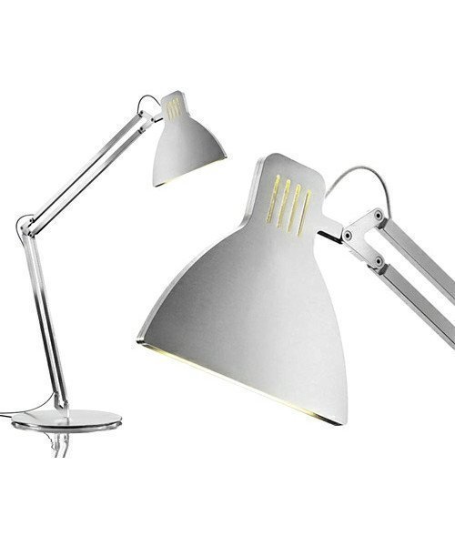 Ingo Maurer Looksoflat Pöytävalaisin Hopea