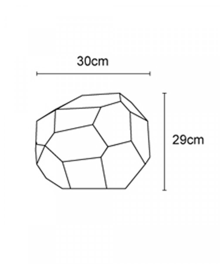 Innermost Asteroid Plastic Lattiavalaisin / Pöytävalaisin