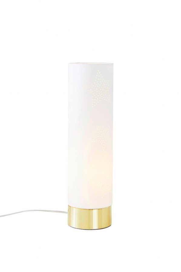 Jotex Glimmared Pöytävalaisin Korkea Valkoinen