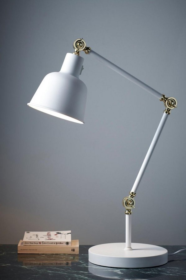 Jotex Madrid Pöytävalaisin Valkoinen