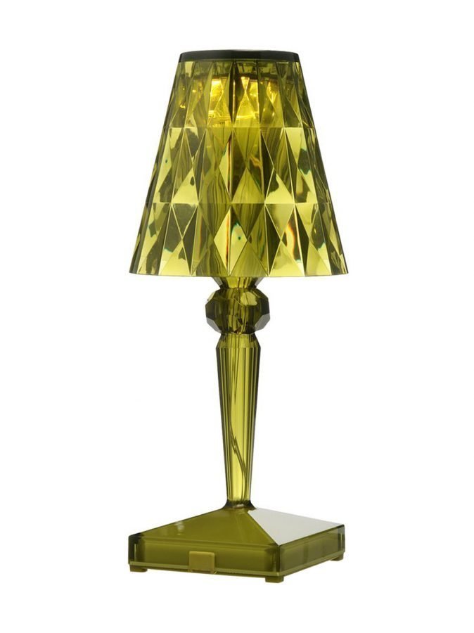 Kartell Battery Pöytävalaisin 22 X 13 Cm