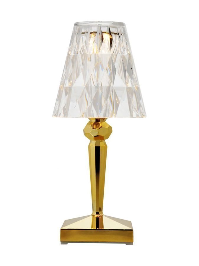 Kartell Battery Pöytävalaisin 22 X 13 Cm