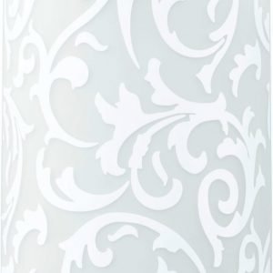 Katto-/seinävalaisin Grafik 175x210 mm valkoinen kuvioitu