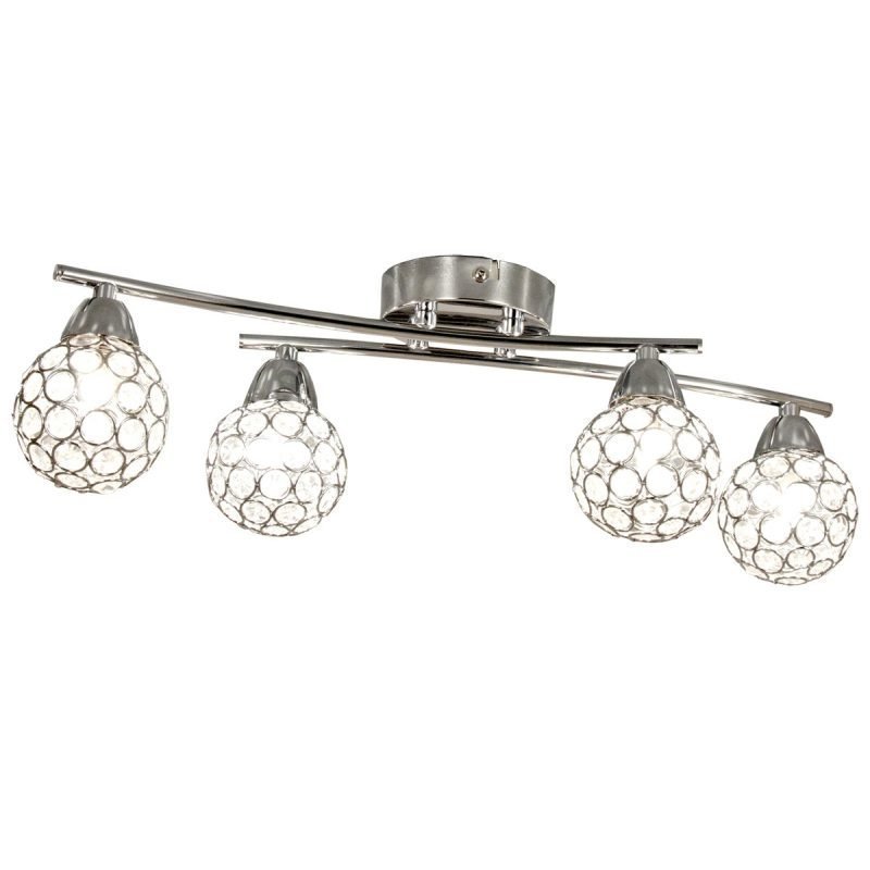 Kattoplafondi Bling 500x165x190 mm 4-osainen kromi