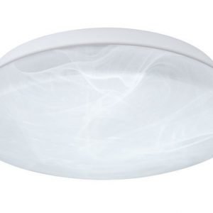 Kattovalaisin Berengo Ø 300x105 mm valkoinen/alabasterilasi IP44