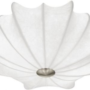 Kattovalaisin Calandra Ø 380x135 mm valkoinen/harjattu teräs