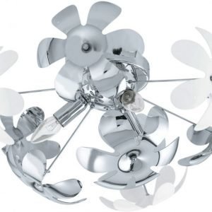 Kattovalaisin Camile Ø 515x280 mm kromi/valkoinen