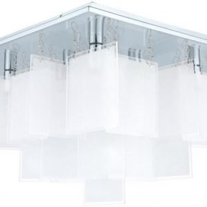 Kattovalaisin Condrada 1 470x470x300 mm 8-osainen kromi/valkoinen