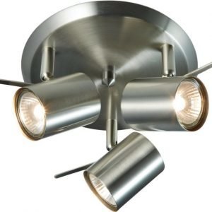 Kattovalaisin Hyssna LED Ø 250x145 mm harjattu teräs IP21