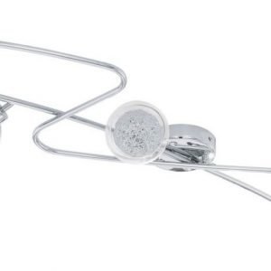 Kattovalaisin Oviedo 845x405 mm 5-osainen kromi/kirkas/alumiini