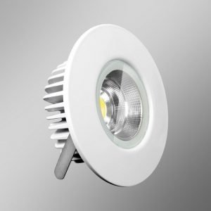 Kattovalaisin Venus 10W 50° WH CL 4000K IP44 valkoinen muuntajalla