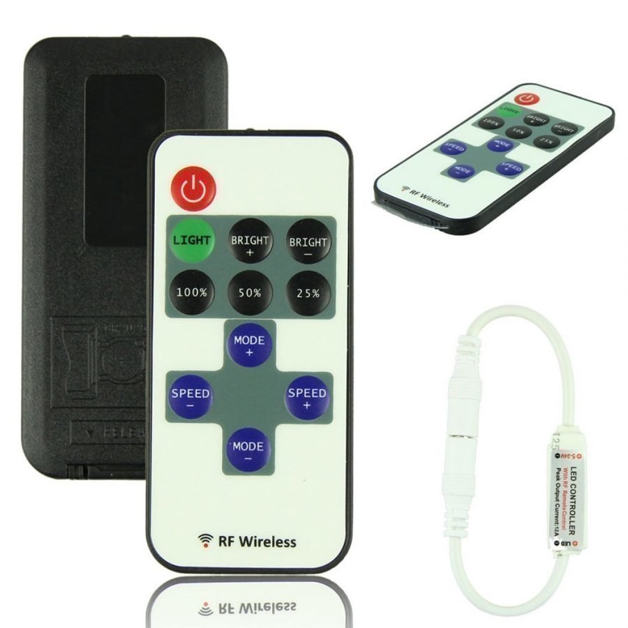 Kaukosäätimellä LED Nauhat Yksivärinen 12V DC