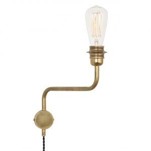 Konsthantverk Edison Seinävalaisin Up Raaka Messinki