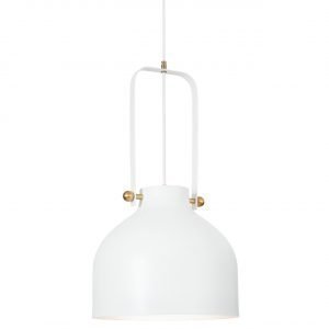 Konsthantverk Kanna Riippuvalaisin Matta Valkoinen / Raakamessinki