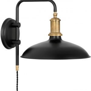 Konsthantverk Kavaljer Seinävalaisin Matta Musta / Raaka Messinki