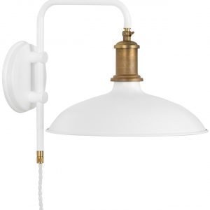 Konsthantverk Kavaljer Seinävalaisin Matta Valkoinen / Raaka Messinki