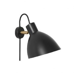 Konsthantverk Kh#1 Musta / Raaka Messinki Seinävalaisin