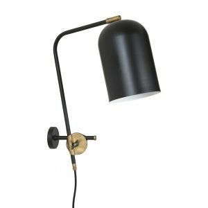 Konsthantverk Knekt Matta Musta / Raaka Messinki Seinävalaisin