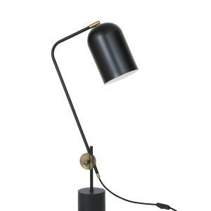 Konsthantverk Knekt Matta Musta / Raakamessinki Pöytävalaisin