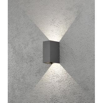 Konstsmide LED-seinävalaisin Cremona 7940-370 80x110x170 mm ylös/alas antrasiitti
