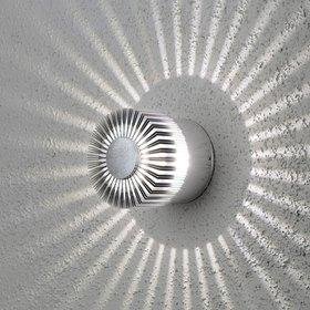 Konstsmide LED-seinävalaisin Monza 7900-310 Ø 90x80 mm alumiini