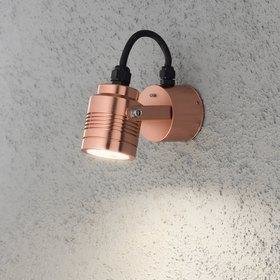 Konstsmide LED-seinävalaisin Monza 7903-900 80x130x80 mm kupari