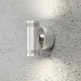 Konstsmide LED-seinävalaisin Monza 7929-310 45x85x125 mm ylös/alas alumiini