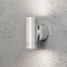 Konstsmide LED-seinävalaisin Monza 7930-310 60x100x150 mm ylös/alas alumiini