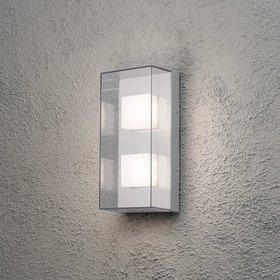 Konstsmide LED-seinävalaisin Sanremo 7936-310 140x110x310 mm alumiini/kirkas