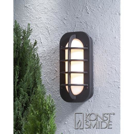 Konstsmide Loke ulkoseinävalaisin (musta) 513-752