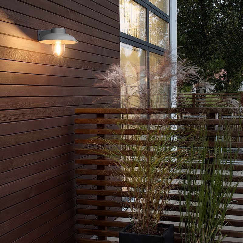 Konstsmide Mani Seinävalaisin Harmaa