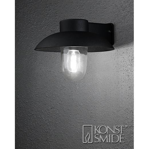 Konstsmide Mani ulkoseinävalaisin (musta)