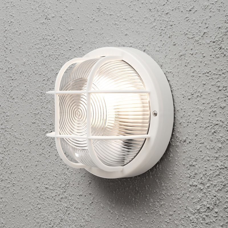 Konstsmide Mantova Seinävalaisin Valkoinen