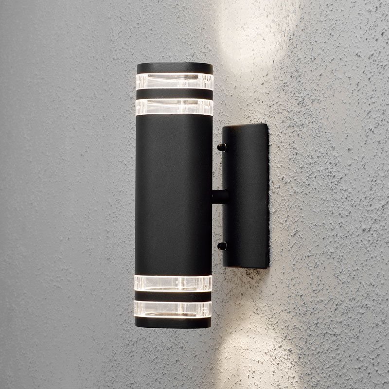 Konstsmide Modena Seinävalaisin Musta
