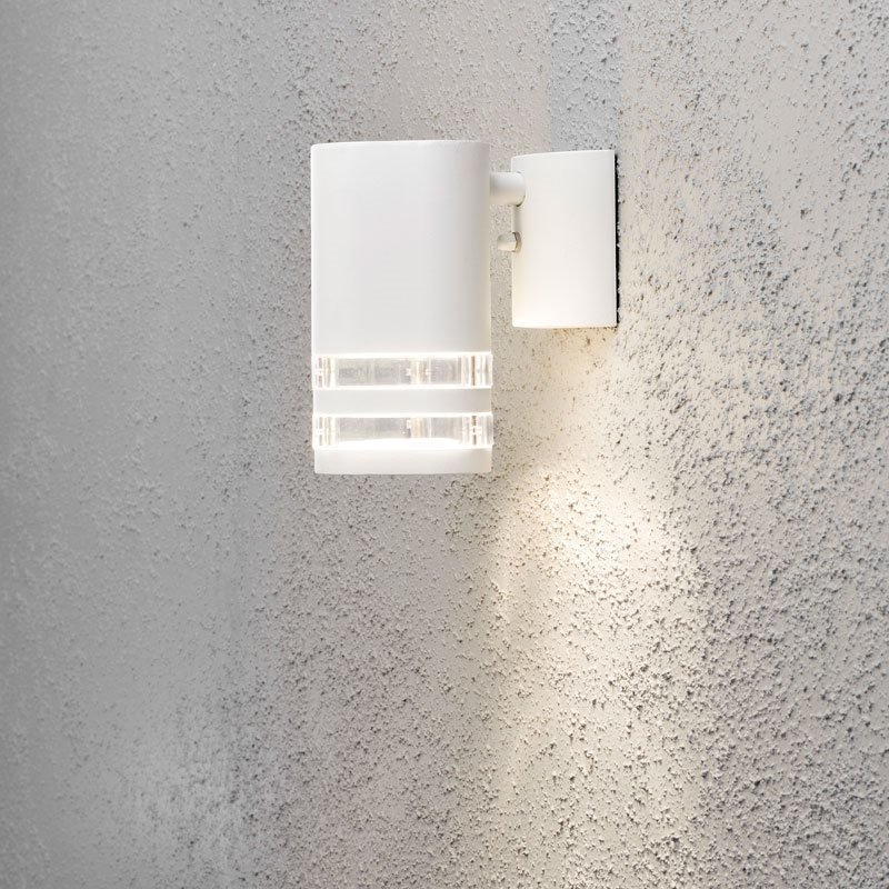 Konstsmide Modena Seinävalaisin Valkoinen