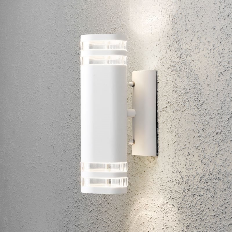 Konstsmide Modena Seinävalaisin Valkoinen