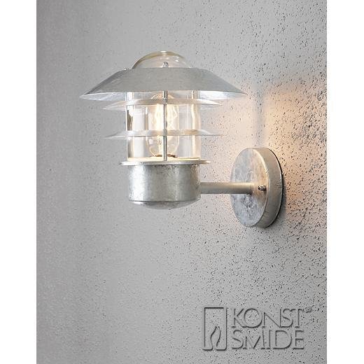 Konstsmide Modena ulkoseinävalaisin (galv.)