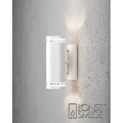 Konstsmide Modena ulkoseinävalaisin (valkoinen) 7512-250