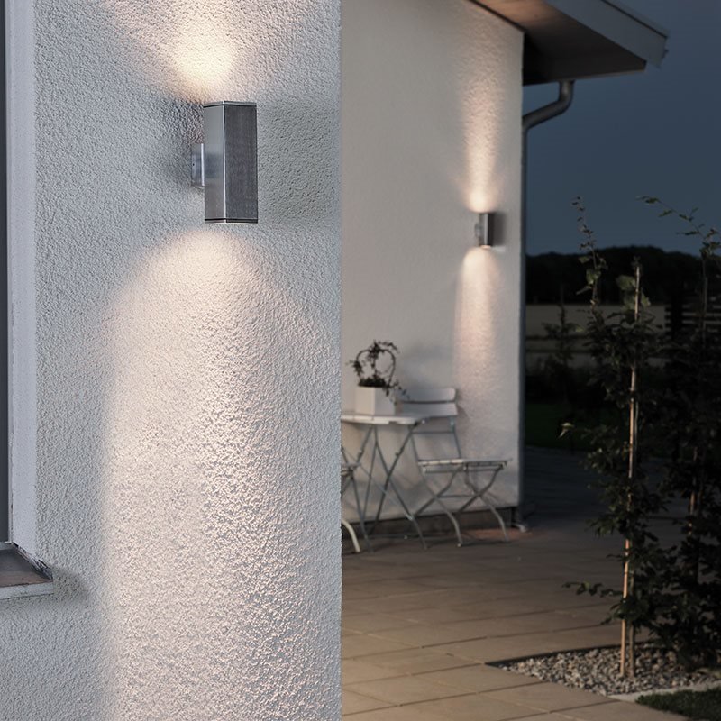 Konstsmide Monza 7907 Seinävalaisin Alumiini