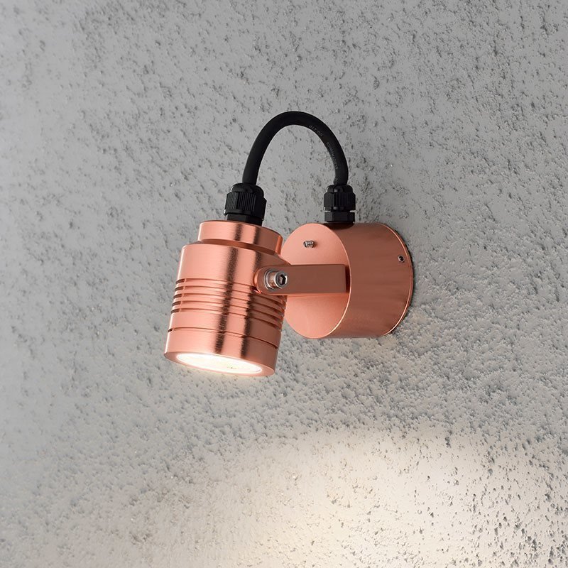 Konstsmide Monza Seinävalaisin Kupari