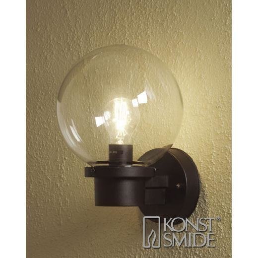 Konstsmide Nemi seinävalaisin (musta) 7335-750