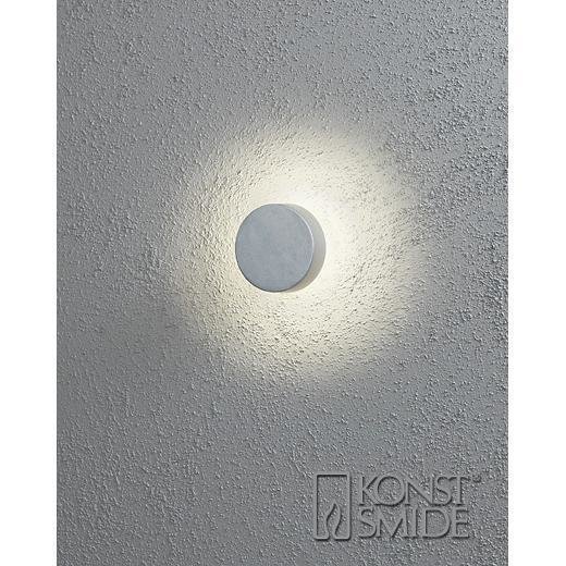 Konstsmide Pesaro ulkoseinävalaisin LED (pyöreä)