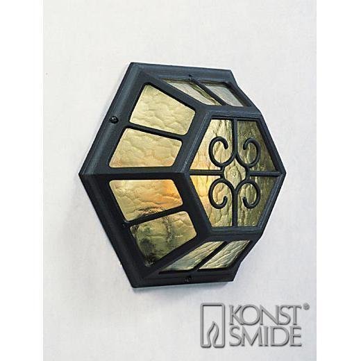 Konstsmide Sirius ulkoseinävalaisin (musta) 544-750