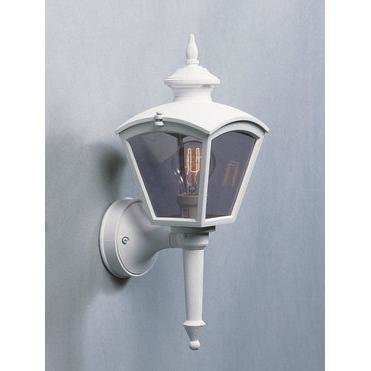 Konstsmide Ulkoseinävalaisin 480-250 Cassiopeia valkoinen matta yläsuunta