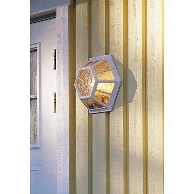 Konstsmide Ulkoseinävalaisin 544-250 Sirius valkoinen matta